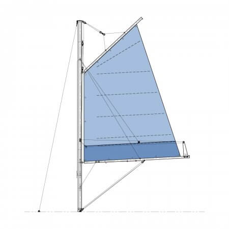 No.7900 ハーフカバー付き スパンカー