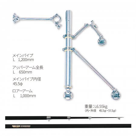 No.527　コンパクトスーパーヘビーL&コンポジット用5.8ｍセット